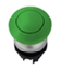 M22MP-MHGO, Глава за бутон тип "Гъба", Зелен,  без задържане, Неветещ